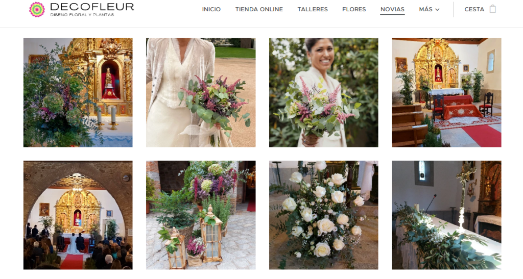 Decoración de ramos para novia